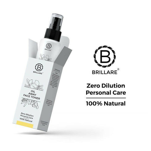 Brillare Oil Away Face Toner For With Tea Tree| Lemon & Zinc